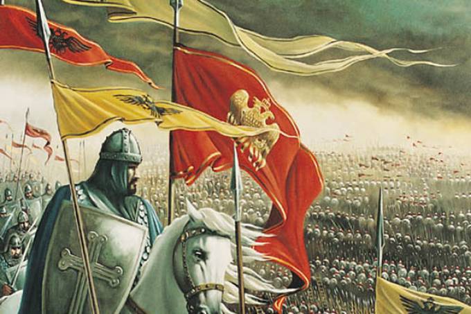 1453: Ο  Μωάμεθ ζητεί από τον Κωνσταντίνο Παλαιολόγο να παραδώσει  την Κωνσταντινούπολη με τον όρο ότι θα του χαρίσει τη ζωή. Ιδού το νέο Μολών λαβέ: «Το δε την πόλιν σοι δούναι, ούτ’ εμόν έστιν ούτ’ άλλου των κατοικούνταν  εν ταύτη, κοινή γαρ γνώμη  πάντες αυτοπροαιρέτως αποθανούμεν και ού φεισόμεθα της ζωής ημών».