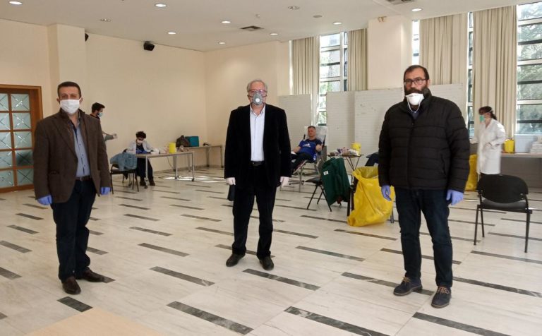 Θ. Αμπατζόγλου: «Δήμος και Εθελοντές Αιμοδότες έστειλαν ηχηρό μήνυμα κοινωνικής αλληλεγγύης»