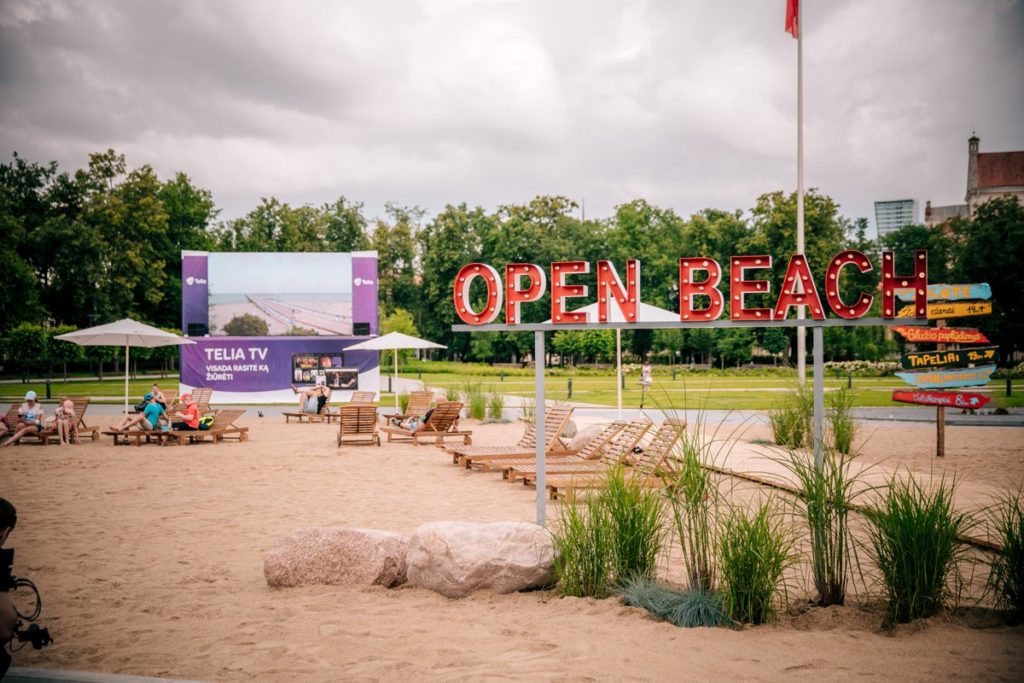 Open Beach στο Βίλνιους της Λιθουανίας ! Η Πρωτότυπη ιδέα του Δημάρχου της πόλης.