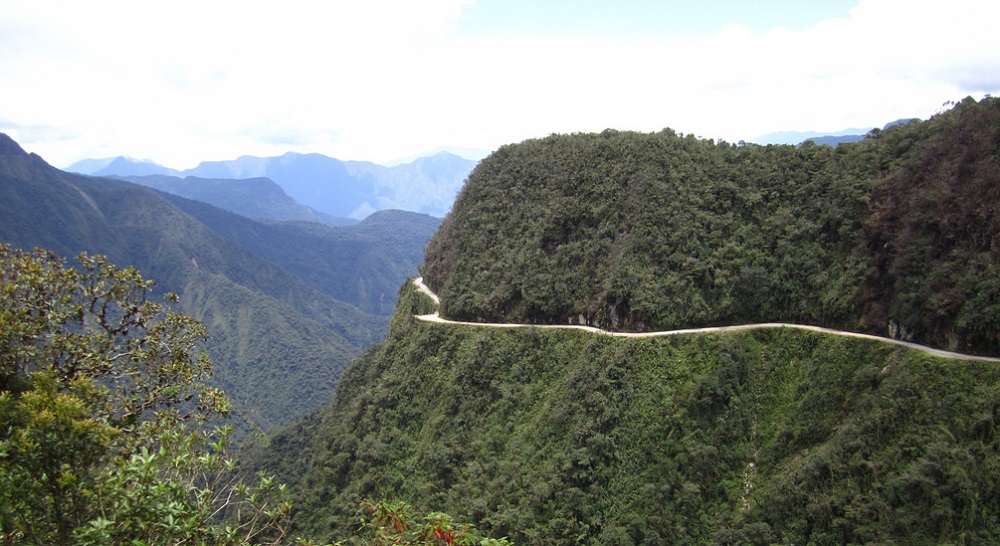 The North Yungas Road, Bolivia