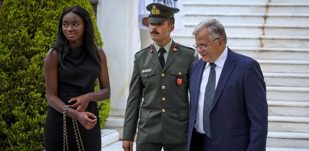 Ανίκ και Νέστωρας: τα δύο παιδιά από το Χαμόγελο του Παιδιού που ήταν ανάμεσα των προσκεκλημένων στο Προεδρικό Μέγαρο