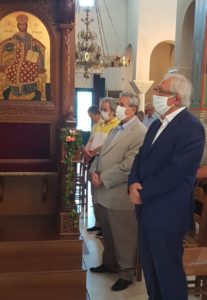 Παρουσία του Δημάρχου Αμαρουσίου Θεόδωρου Αμπατζόγλου ο εορτασμός του Αγίου Κοσμά του Αιτωλού