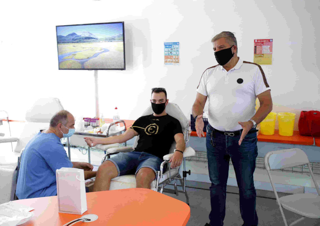 Εθελοντική αιμοδοσία σε συνεργασία με το “Όλοι Μαζί Μπορούμε” στον Ιερό Ναό Αγίας Φωτεινής Ιλισού