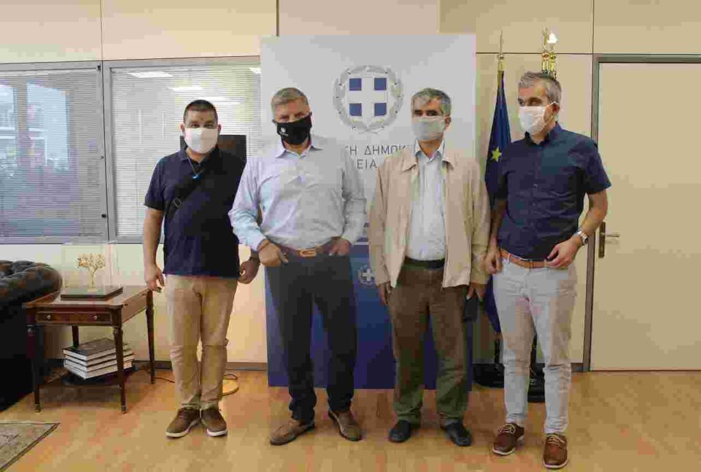 Συνάντηση με αντιπροσωπεία της Εθνικής Ομοσπονδίας και του Πανελλήνιου Συνδέσμου Τυφλών