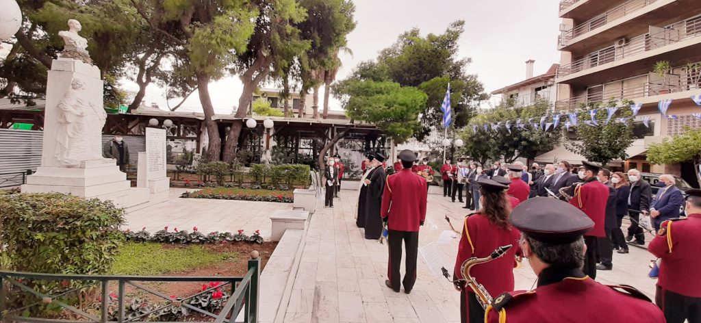 Λιτός εορτασμός και από το Μαρούσι στην εθνική επέτειο της 28ης Οκτωβρίου