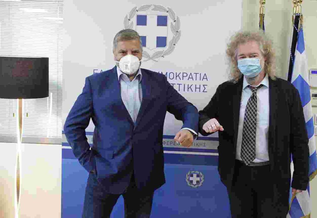 Συνάντηση με τον Εθνικό Συντονιστή παρά τω Πρωθυπουργώ για την Αντιμετώπιση των Ναρκωτικών, Δρ. Χ. Κουϊμτσίδη