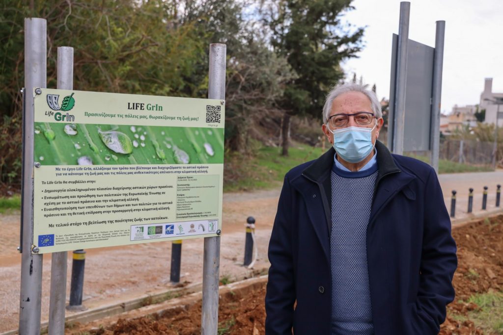 Θ. Αμπατζόγλου: «Το Μαρούσι γίνεται καθημερινά πιο φιλικό στον άνθρωπο και το περιβάλλον»