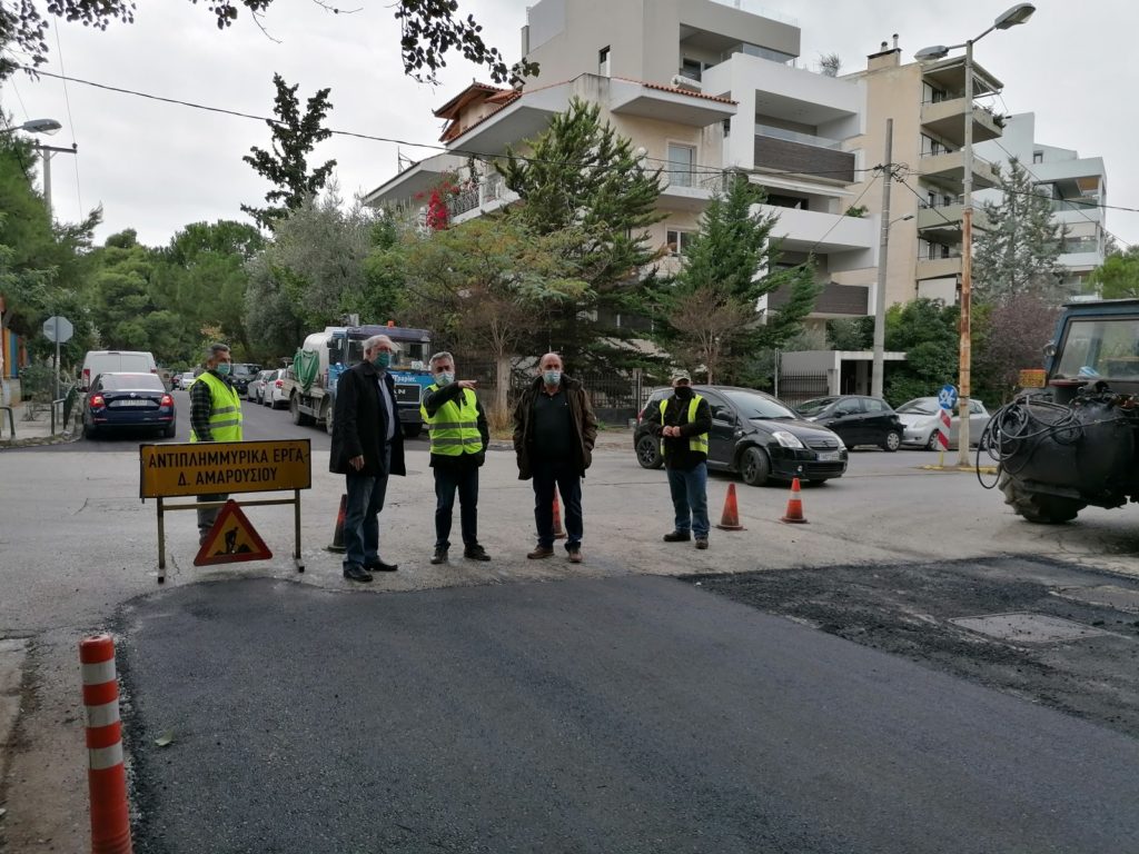 Θ. Αμπατζόγλου: «Το πρόγραμμα ασφαλτοστρώσεων εκτελείται με ταχύτητα»