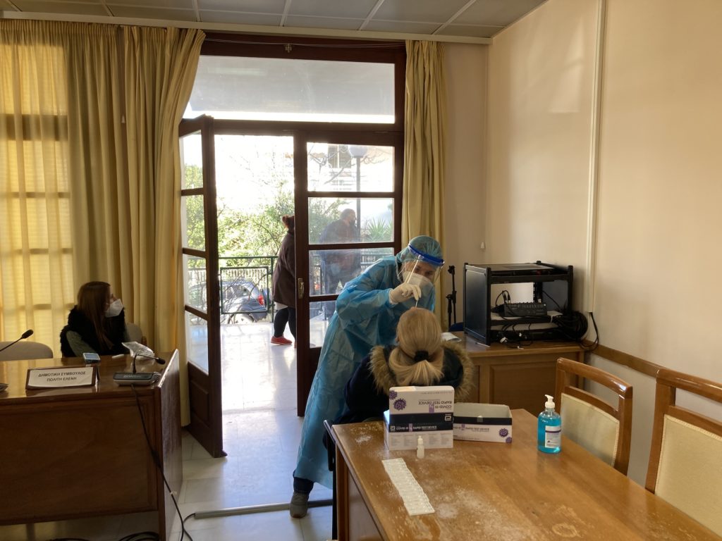 Αρνητικά τα τεστ κορωνοϊού σε 110 εργαζόμενους του Δήμου Πεντέλης
