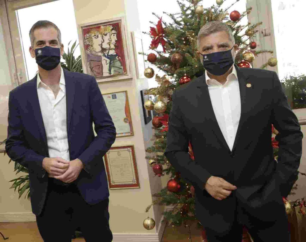 Συνάντηση με τον Δήμαρχο Αθηναίων Κ. Μπακογιάννη