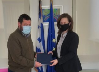 Τη Λουκία Κεφαλογιάννη υποδέχθηκε ο Δήμαρχος