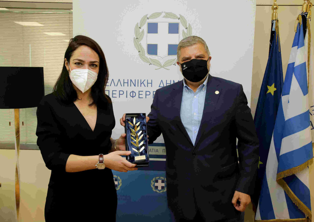 Συνάντηση με την Υφυπουργό Εργασίας και Κοινωνικών Υποθέσεων Δόμνα Μιχαηλίδου