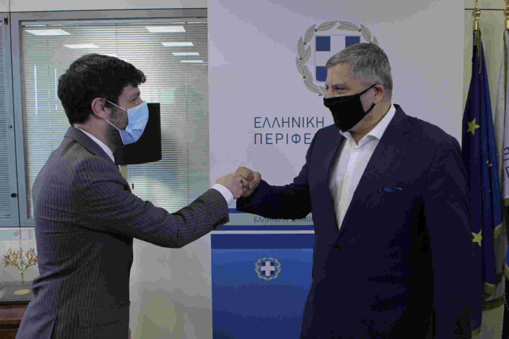 Συνάντηση με τον Υφυπουργό Πολιτισμού & Αθλητισμού, Ν. Γιατρομανωλάκη