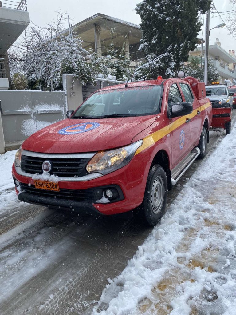 Σε διαρκή κινητοποίηση ο μηχανισμός Πολιτικής Προστασίας του Δήμου Αμαρουσίου για το φαινόμενο «Μήδεια»