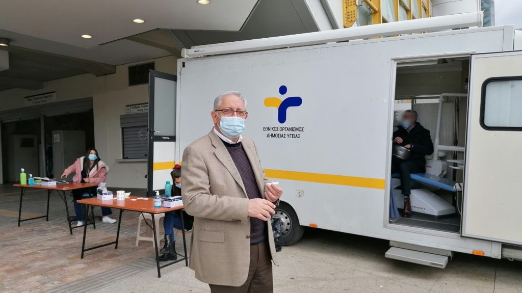 Δωρεάν τεστ ταχείας ανίχνευσης covid-19 πραγματοποιήθηκαν από τον ΕΟΔΥ και τον Δήμο Αμαρουσίου την Τρίτη 2 / 3 / 2021
