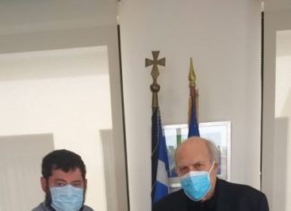 Τον πρώην Δήμαρχο Δημήτρη Φωκιανό υποδέχθηκε ο Δήμαρχος