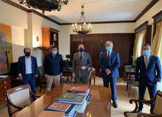 Στη συνάντηση αντιπροσωπείας της ΠΕΔ Αττικής με στο Υπουργείο Εσωτερικών ο Δήμαρχος