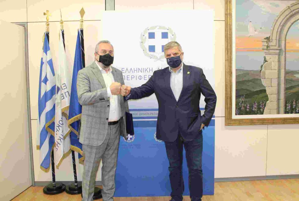 Συνάντηση με το Δήμαρχο Καισαριανής Χ. Βοσκόπουλο