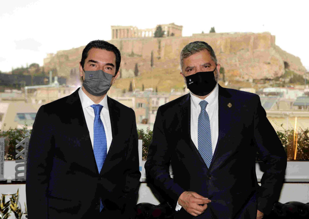 Συνάντηση με τον Υπουργό Περιβάλλοντος και Ενέργειας Κ. Σκρέκα για την ολοκληρωμένη διαχείριση στερεών αποβλήτων