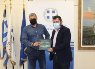 Συνάντηση του Περιφερειάρχη Αττικής Γιώργου Πατούλη με τον Δήμαρχο Λυκόβρυσης- Πεύκης