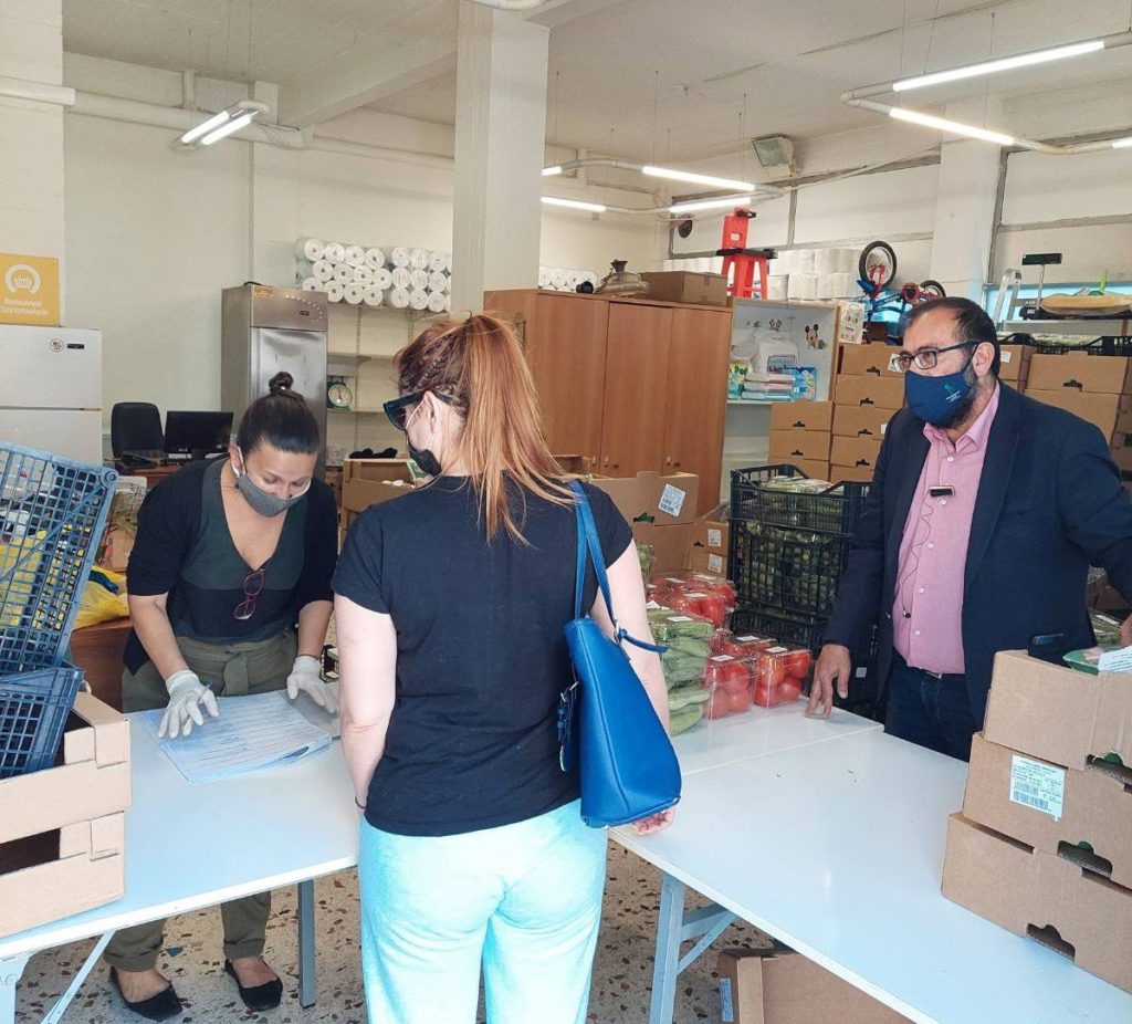Ολοκληρώθηκε η διανομή κοτόπουλου & ειδών οπωροπωλείου, στον Δήμο Αμαρουσίου (ΤΕΒΑ) την Τρίτη 11/05/2021 και την Τέταρτη 12/05/2021
