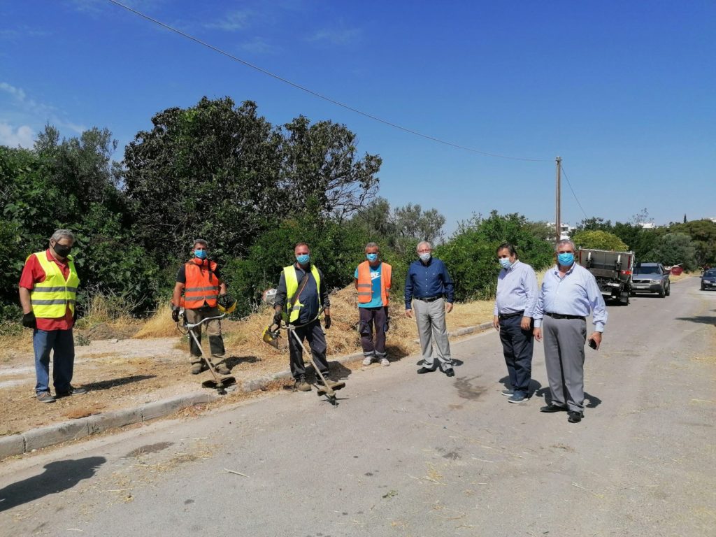 Αυτοψία του Δημάρχου Αμαρουσίου Θ. Αμπατζόγλου σε έργα καθαριότητας, πρασίνου και τεχνικών συντηρήσεων στην περιοχή του Στούντιο Άλφα 4 Αυτοψία του Δημάρχου Αμαρουσίου Θ. Αμπατζόγλου σε έργα καθαριότητας, πρασίνου και τεχνικών συντηρήσεων στην περιοχή του Στούντιο Άλφα