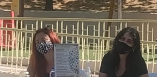 ‘Ελεγχος covid-19, στην πλατεία Γ.Σεφέρη (πρώην 28ης Οκτωβρίου) Άνω Βριλήσσια,σήμερα 31-5-2021