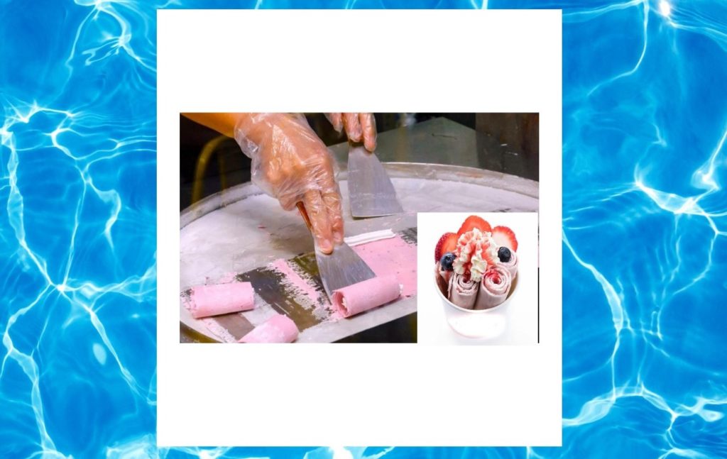 Ice cream rolls : Το φρέσκο και χωρίς συντηρητικά παγωτό που ετοιμάζεται μπροστά σου την ώρα που το παραγγέλνεις, ήρθε και το λατρέψατε!!(video)
