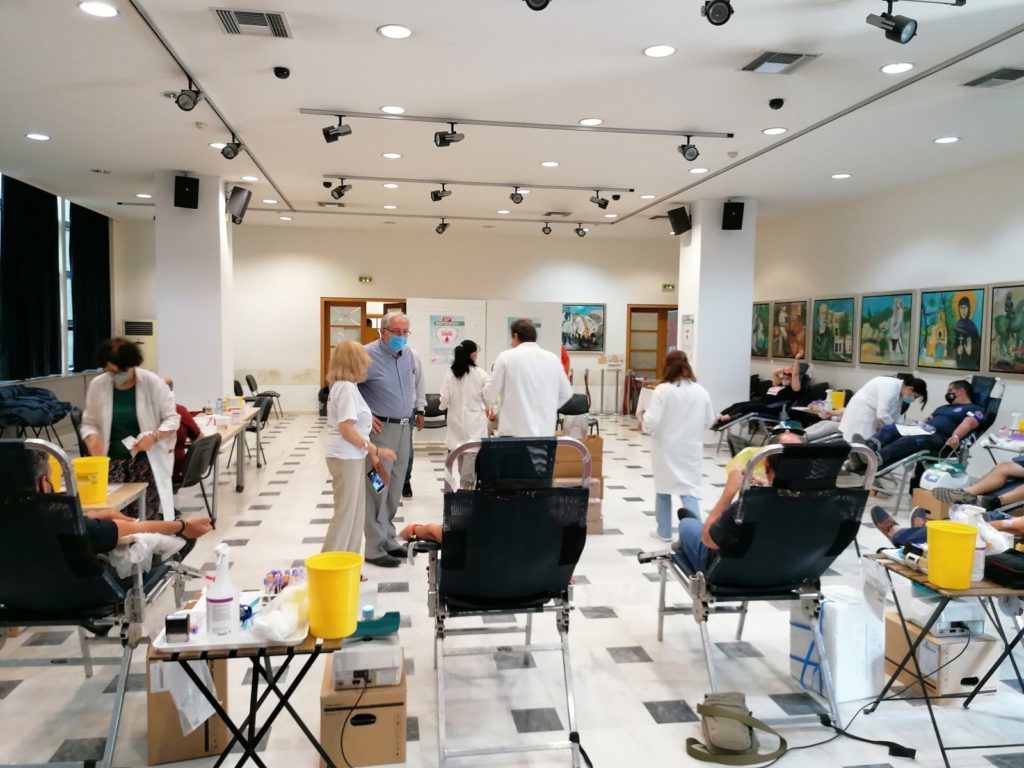 Με μεγάλη συμμετοχή Μαρουσιωτών ξεκίνησε η 37η Εθελοντική Αιμοδοσία στο Δήμο Αμαρουσίου