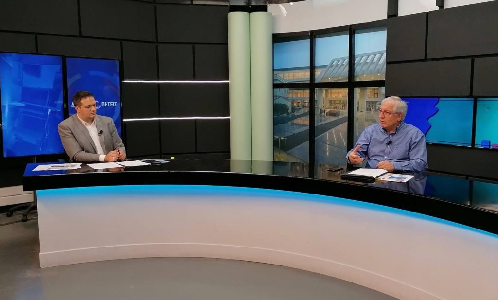 Σημεία συνέντευξης του Δημάρχου Αμαρουσίου Θ. Αμπατζόγλου στην ενημερωτική εκπομπή «Δημοσκοπήσεις» του Attica TV