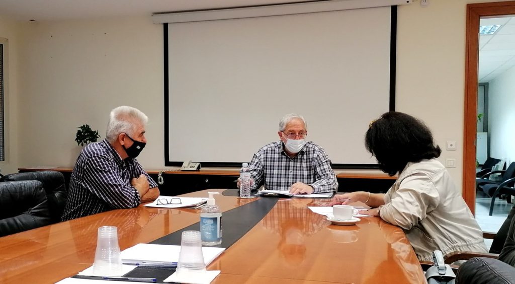 Συνάντηση του Δημάρχου Αμαρουσίου Θ. Αμπατζόγλου με το Σύλλογο Ποντίων Αμαρουσίου «Νίκος Καπετανίδης»