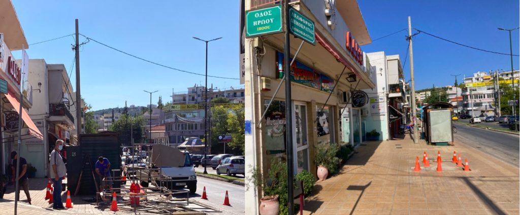 Απομακρύνθηκε το περίπτερο στη Λεωφόρο Δημοκρατίας στα Μελίσσια στο πλαίσιο των παρεμβάσεων της Δημοτικής Αρχής για την αναβάθμιση της λειτουργίας και της αισθητικής της πόλης 3 Απομακρύνθηκε το περίπτερο στη Λεωφόρο Δημοκρατίας στα Μελίσσια στο πλαίσιο των παρεμβάσεων της Δημοτικής Αρχής για την αναβάθμιση της λειτουργίας και της αισθητικής της πόλης