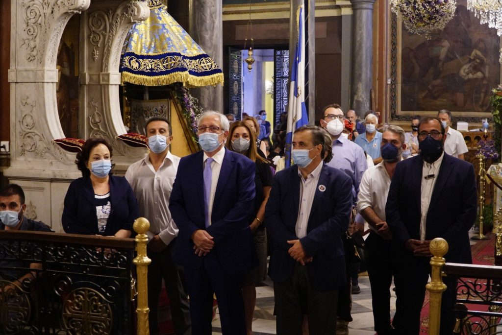 Με μεγαλοπρέπεια γιόρτασε το Μαρούσι την Πολιούχο Παναγία Θεοτόκο, παρουσία του Δημάρχου Θεόδωρου Αμπατζόγλου