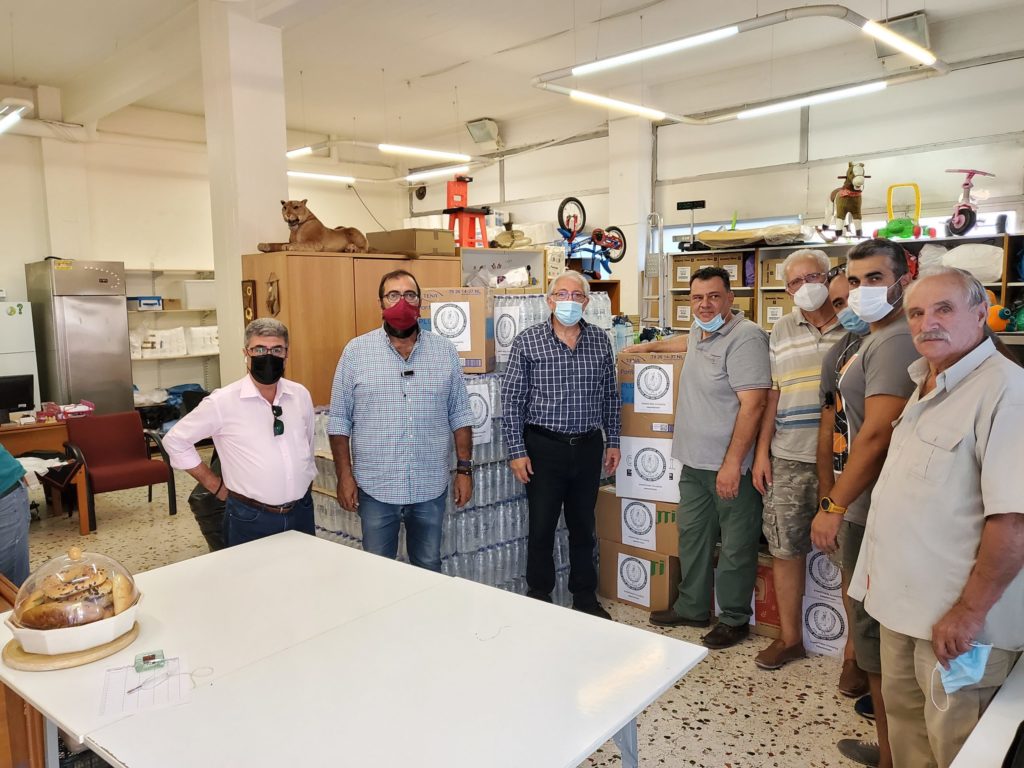 Ο Δήμος Αμαρουσίου στο πλευρό των πυρόπληκτων της Β. Εύβοιας και του Δήμου Ιστιαίας-Αιδηψού με την αποστολή σημαντικής ποσότητας αγαθών