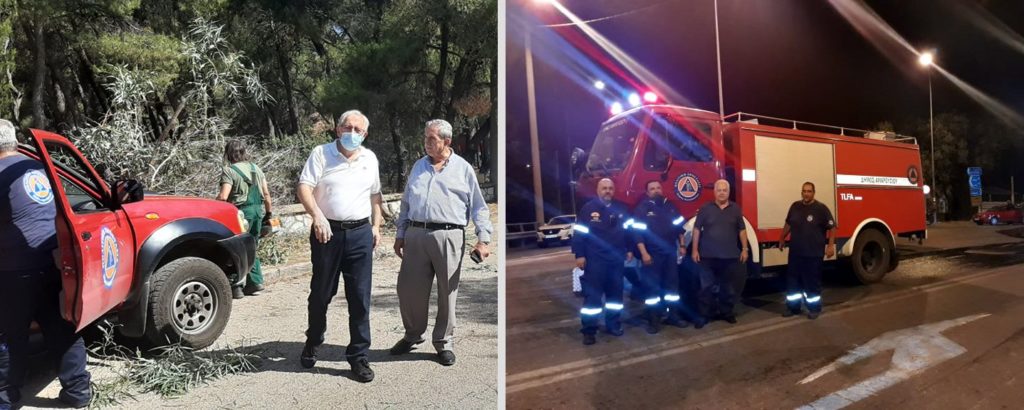 Σε 24ωρη επιφυλακή και αυξημένη ετοιμότητα όλες οι δυνάμεις του Δήμου για την πρόληψη φαινομένων πυρκαγιάς