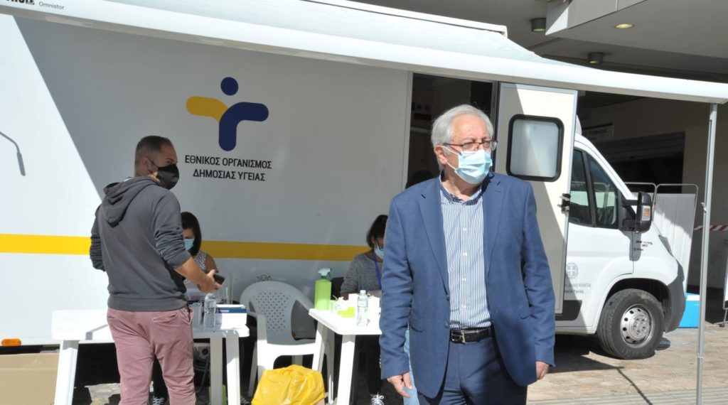 Στο πλευρό των Μαρουσιωτών ο Δήμος και ο ΕΟΔΥ, με τη διαδικασία των δωρεάν rapid tests στο σταθμό ΗΣΑΠ – πλατεία Ευτέρπης