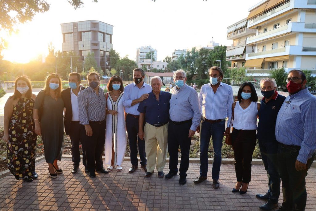 Παραδόθηκε στους πολίτες του Αμαρουσίου η αναπλασμένη πλατεία του Κοινόχρηστου Χώρου 9760 (οδός Αγ. Αθανασίου – Σωρός)