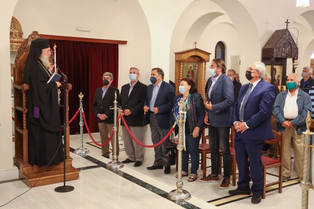 Ο Δήμαρχος Αμαρουσίου Θεόδωρος Αμπατζόγλου στον Πανηγυρικό Εσπερινό για την εορτή του Αγίου Αποστόλου Θωμά
