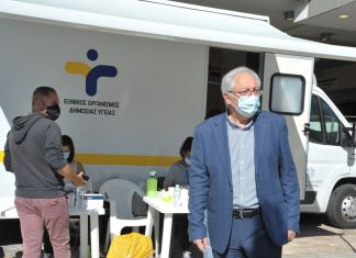 Συνεχίζεται για όλο τον Οκτώβριο η διαδικασία των δωρεάν rapid test στο σταθμό ΗΣΑΠ – πλατεία Ευτέρπης στο Μαρούσι