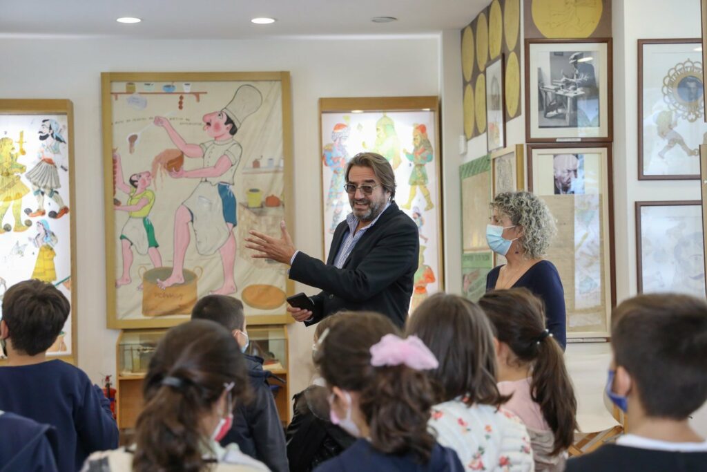 Βιωματική και εκπαιδευτική δράση στο Σπαθάρειο Μουσείο Θεάτρου Σκιών πραγματοποίησαν παιδιά του 3ου Δημοτικού Σχολείου Αμαρουσίου