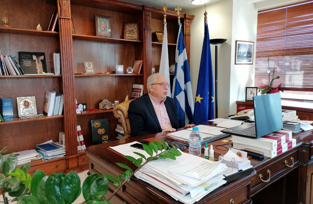Διαδικτυακή συνάντηση του Δημάρχου Αμαρουσίου Θ. Αμπατζόγλου με τον Αθλητικό Σύλλογο «Νίκη Αμαρουσίου»