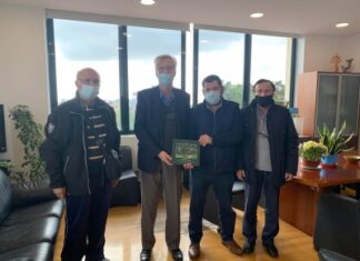 Εκπροσώπους του Συλλόγου Μικρασιατών και του Αριστοτέλη υποδέχθηκε ο Δήμαρχος