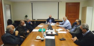 Συνάντηση του Δημάρχου Αμαρουσίου Θ. Αμπατζόγλου με το νέο προεδρείο του Επιμορφωτικού Εκπολιτιστικού Συλλόγου Παραδείσου