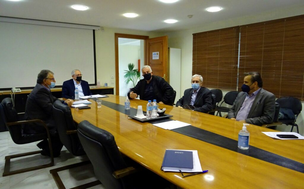 Συνάντηση του Δημάρχου Αμαρουσίου Θεόδωρου Αμπατζόγλου με τον Πολιτιστικό Σύλλογο Βορρέ Αμαρουσίου