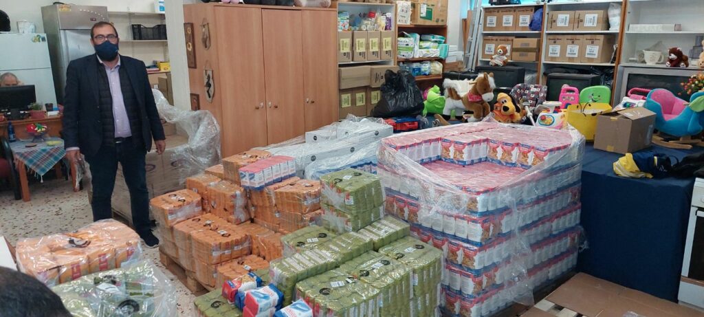 ΤΕΒΑ: Με επιτυχία ολοκληρώθηκε η διανομή ειδών παντοπωλείου στο Δήμο Αμαρουσίου την Τρίτη 9 & Τετάρτη 10 /11/2021