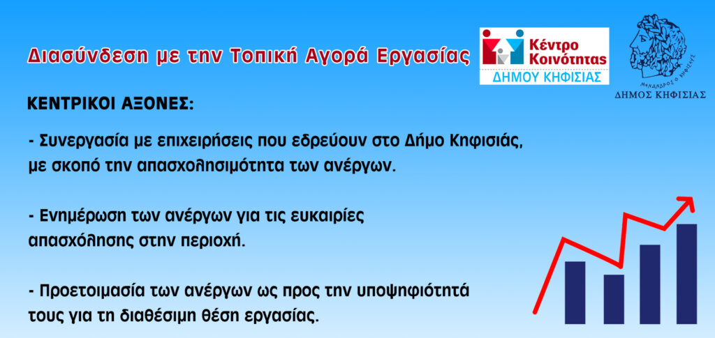 ΔΙΑΣΥΝΔΕΣΗ ΜΕ ΤΗΝ ΤΟΠΙΚΗ ΑΓΟΡΑ ΕΡΓΑΣΙΑΣ