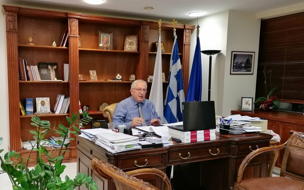 Παρέμβαση του Δημάρχου Αμαρουσίου Θ. Αμπατζόγλου στη συνεδρίαση για την ψήφιση του Τεχνικού Προγράμματος για το έτος 2022