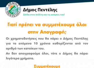 Συμμετέχουμε όλοι στην Απογραφή και καθορίζουμε το μέλλον της πόλης μας