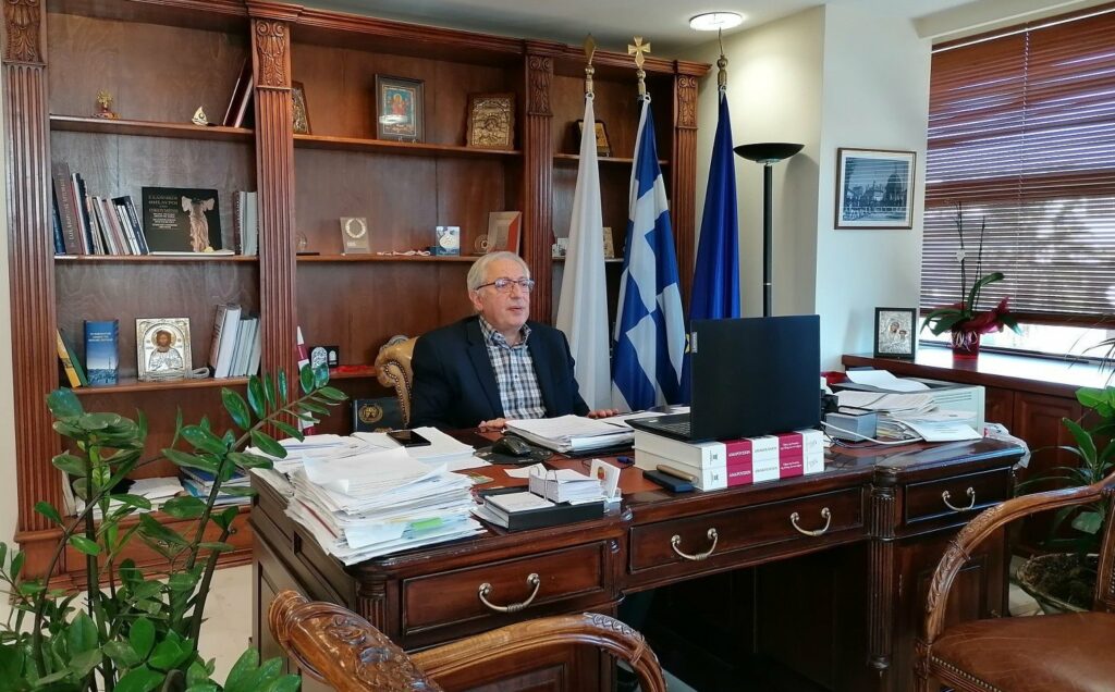 Συνεδρίαση του Τοπικού Συντονιστικού Οργάνου Πολιτικής Προστασίας του Δήμου Αμαρουσίου υπό τον Δήμαρχο Θ. Αμπατζόγλου