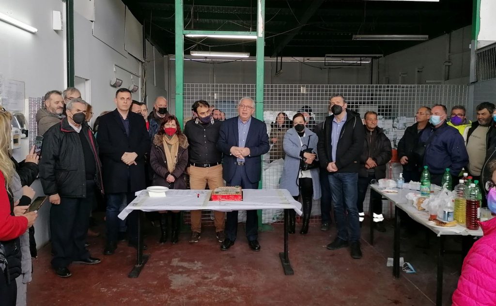 Κοπή πρωτοχρονιάτικης πίτας του Σωματείου Εργαζομένων του Δήμου Αμαρουσίου